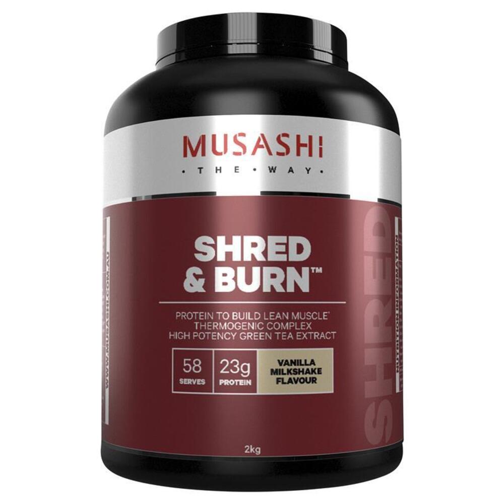 Musashi Shred And Burn Vanilla 2kg