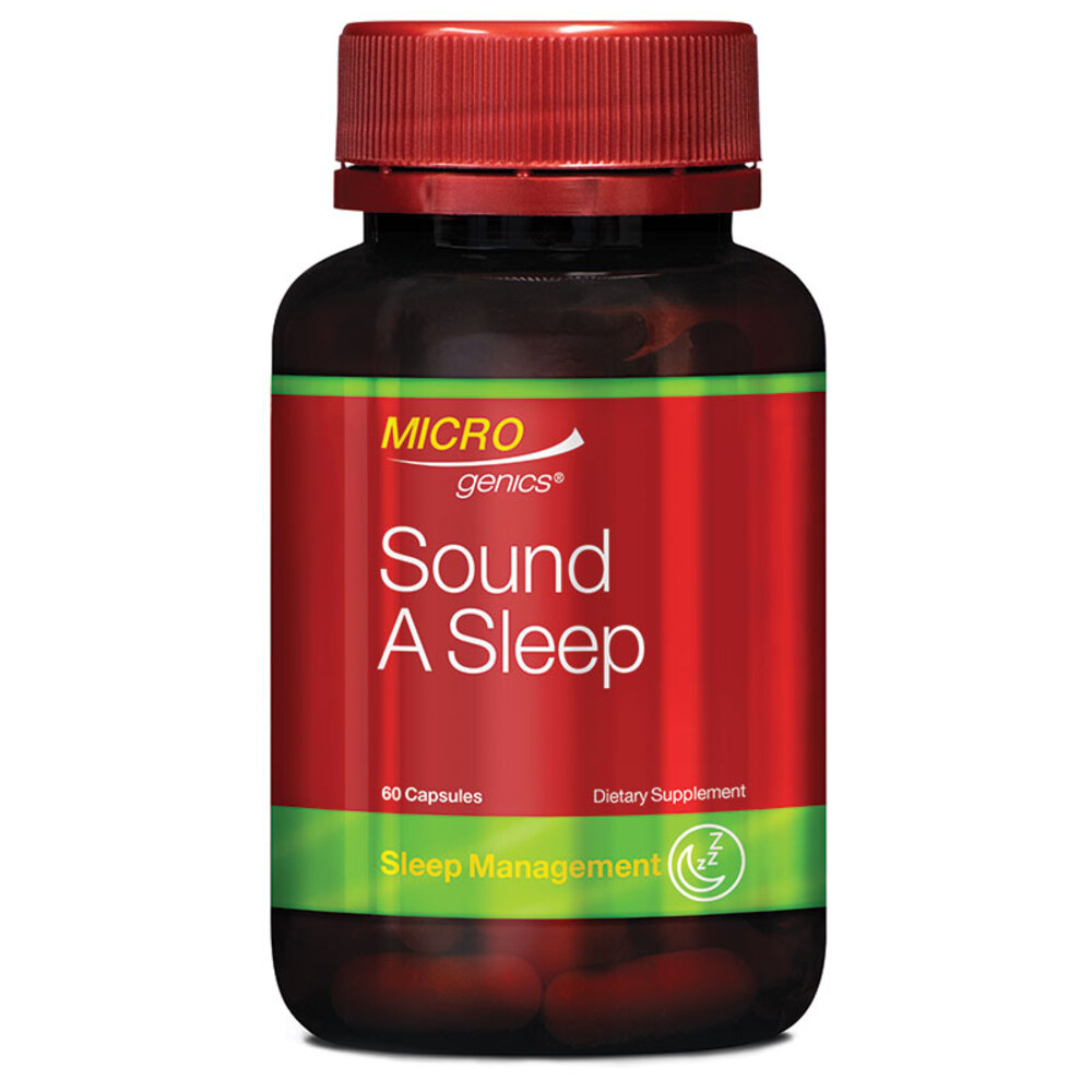 마이크로제닉 사운드 어 슬립 60정 Microgenics Sound a Sleep 60 Capsules