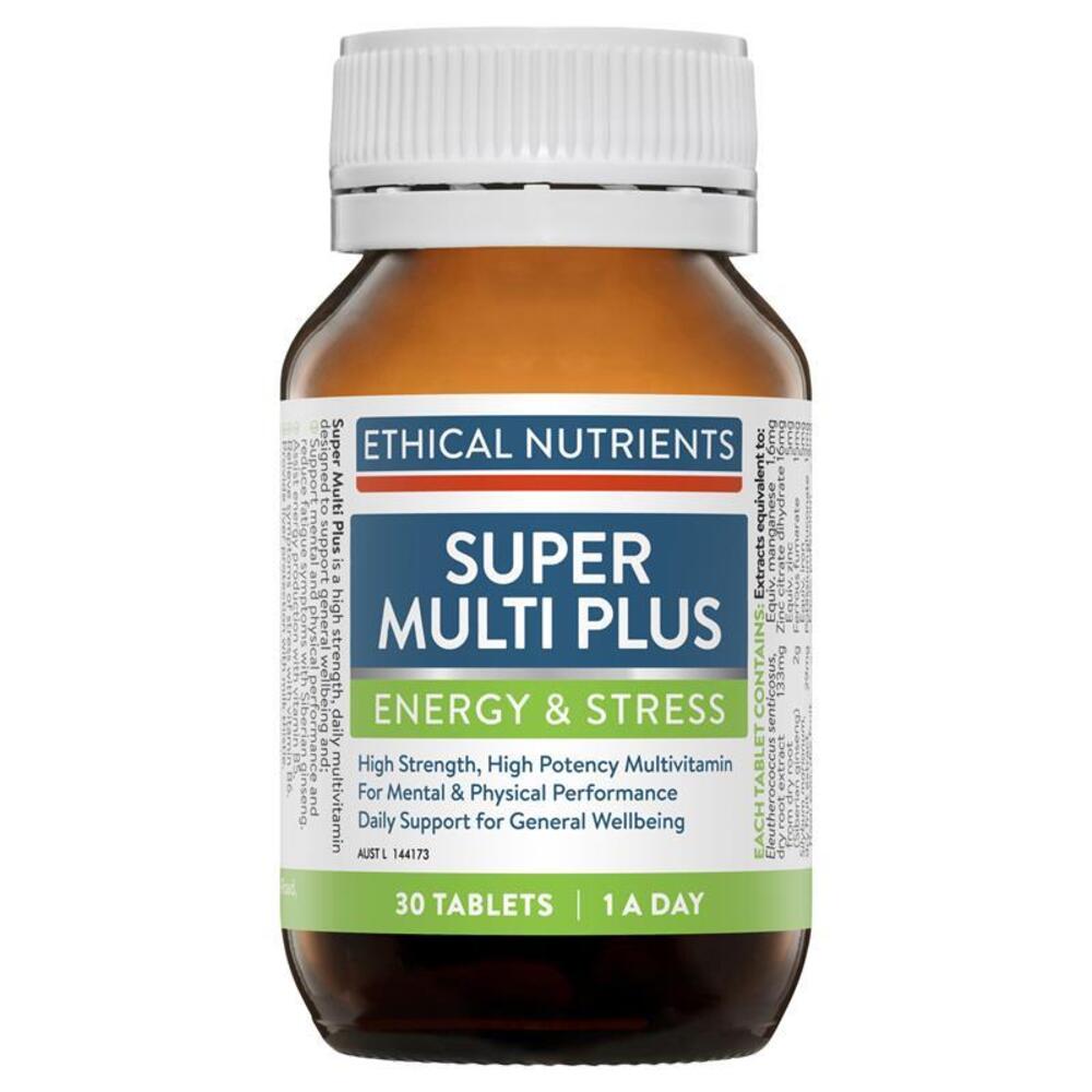 에티컬뉴트리언트 슈퍼 멀티 플러스 30타블렛 Ethical Nutrients Super Multi Plus 30 Tablets