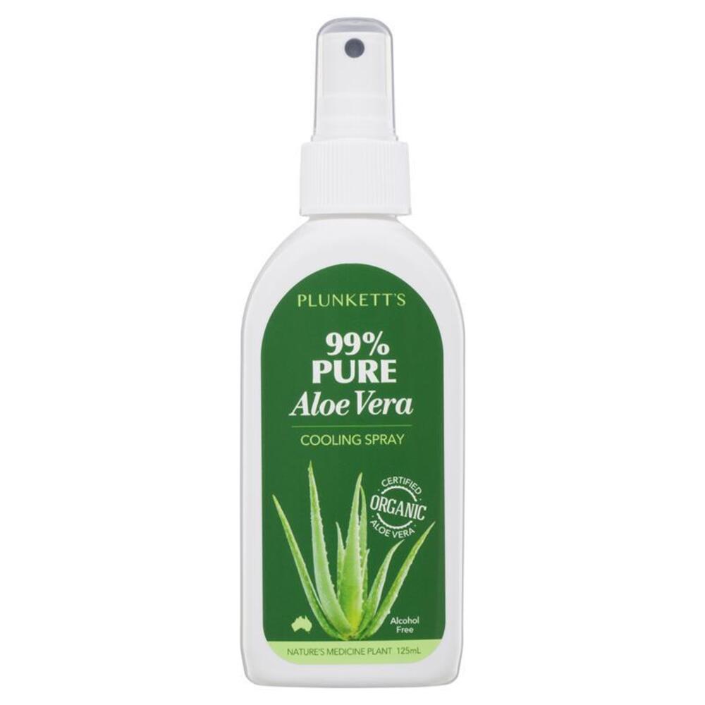 플렁켓 퓨어 알로에 베라 99% 스프레이 125ml, Plunkett Pure Aloe Vera 99% Spray 125ml