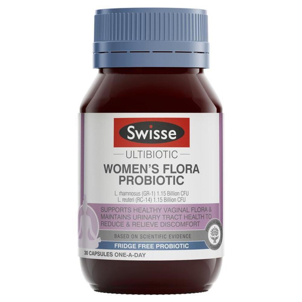 스위스 울티바이오틱 우먼스 플로라 프로바이오틱 30 정 Swisse Ultibiotic Womens Flora Probiotic 30 Capsules