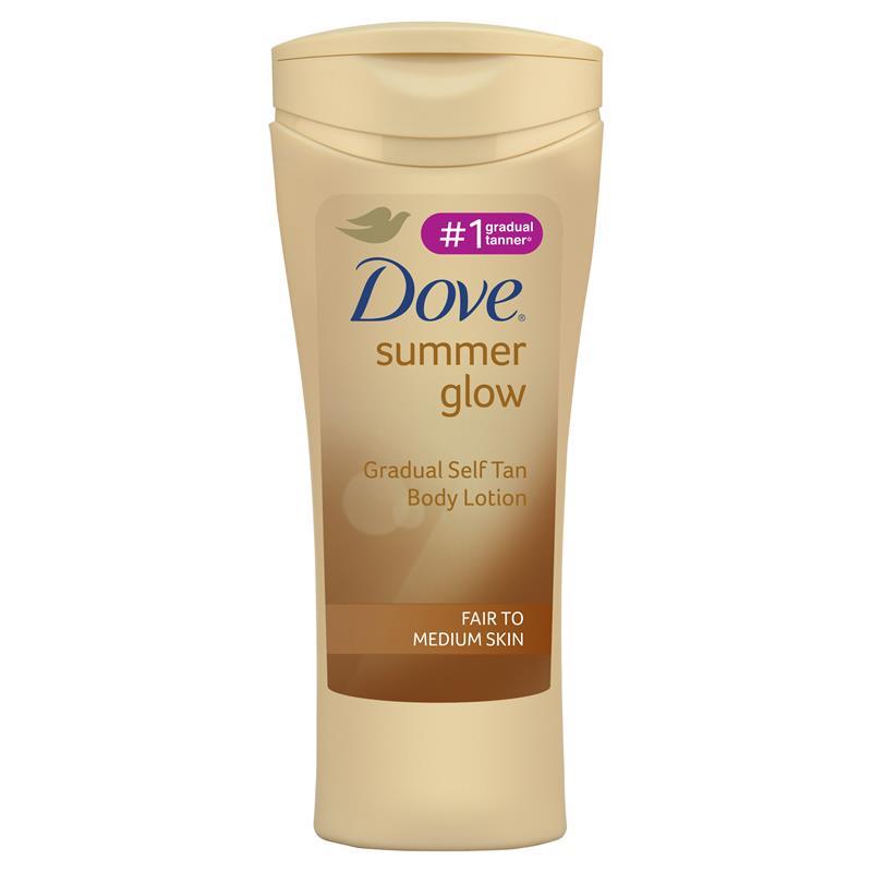 Dove 도브 서머 글로우 바디 로션 페어 투 미디엄 스킨 400ml, Dove Summer Glow Body Lotion Fair to Medium Skin 400ml
