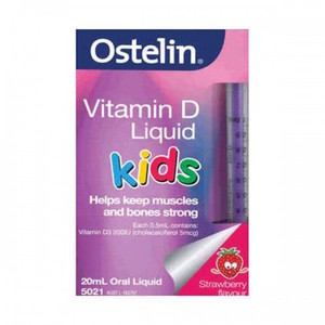 오스텔린 키즈 비타민D 액상20ml(딸기맛) OSTELIN KIDS VITA D LIQUID 20ML (Strawberry)