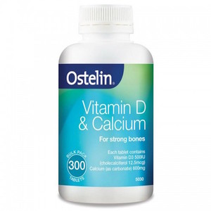 오스텔린 비타민D 칼슘 300타블렛 OSTELIN VITAMIN D &amp; CALCIUM 300TABS
