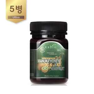 유비바이오 키위 마누카꿀 500g 5개 UBBIO Kiwi Manuka Honey 500g x5ea