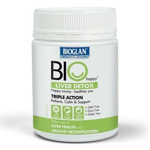 바이오글란 Bioglan Bio Happy Liver Detox 120 Tablets