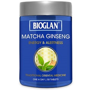 바이오글란 Bioglan Matcha Ginseng 50 Vegan Capsules