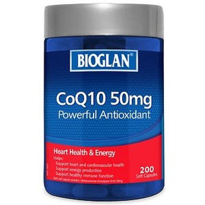 바이오글란 Bioglan CoQ10 50mg 200 Capsules