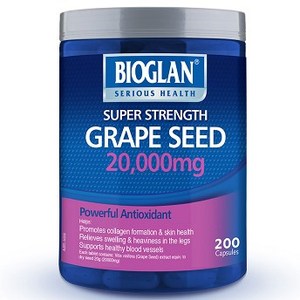 바이오글란 Bioglan Grape Seed 20000mg 200 Capsules