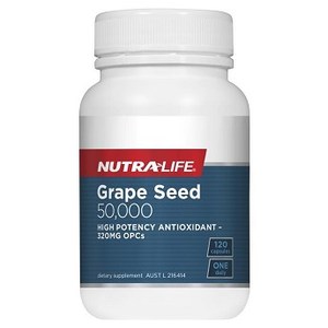 뉴트라라이프 포도 시드 50000 120정 Nutra-Life Grape Seed 50000 120 Capsules
