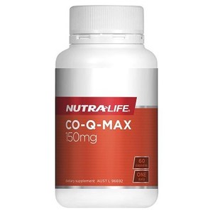 뉴트라라이프 Co-Q-Max 하트 헬스 포뮬러 60정 Nutra-Life Co-Q-Max Heart Health Formula 60 Capsules