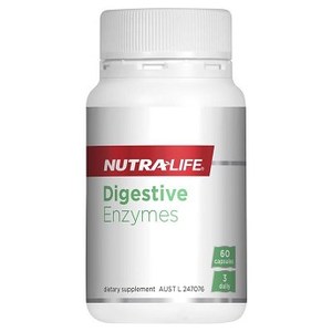 뉴트라라이프 다이제스티브 엔자임 60정 Nutra-Life Digestive Enzymes 60 Capsules