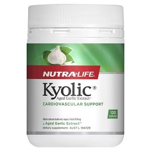 뉴트라라이프 키오릭 에이지드 갈릭 추출물 120정 Nutra-Life Kyolic Aged Garlic Extract 120 Capsules