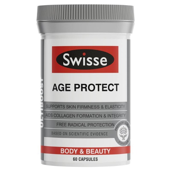 스위스 에이지 프로텍트 60정  Swisse Age Protect 60 Capsules