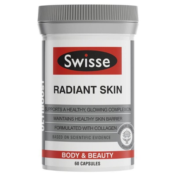 스위스 레디언트 스킨 60정  Swisse Radiant Skin 60 Capsules