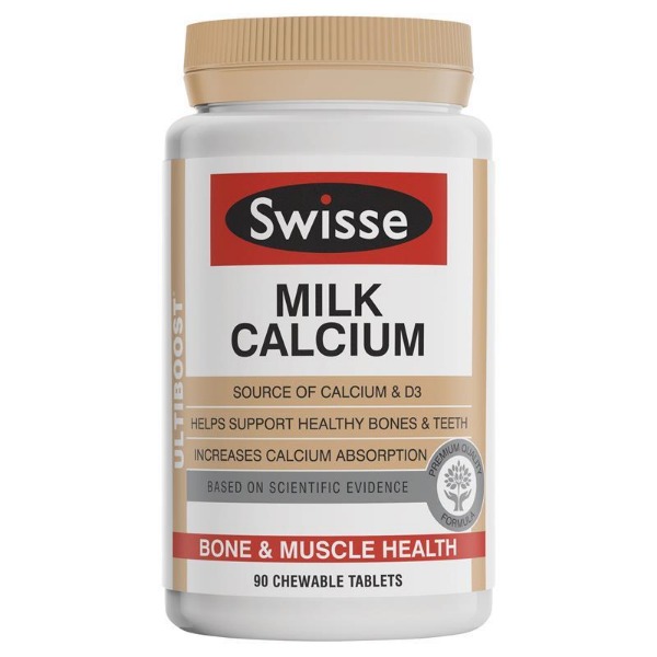스위스 울티부스트 밀크 칼슘 90타블렛 Swisse Ultiboost Milk Calcium 90 Tablets