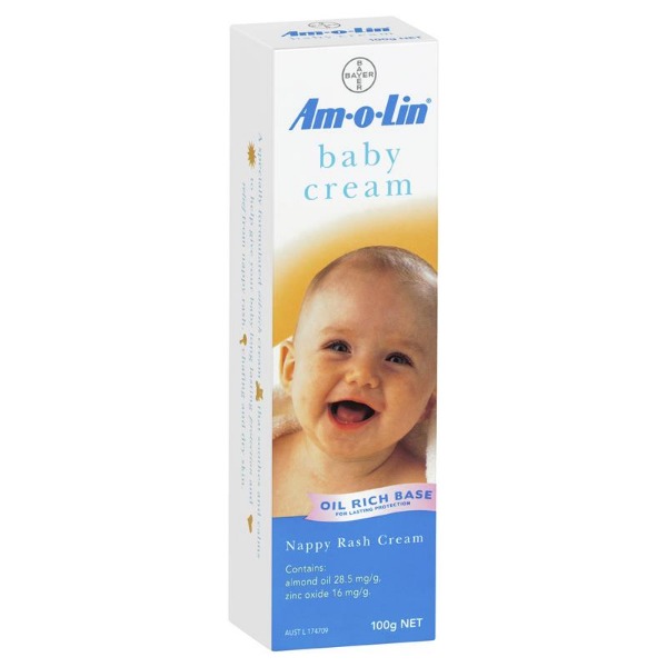 [추가할인] 아몰린 베이비 크림 포 내피 래쉬 튜브 100g Amolin Baby Cream for Nappy Rash Tube 100g (수량한정 깜짝세일, 유통기한 23년 11월까지)