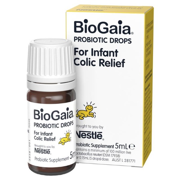 바이오가이아 프로바이오틱 드롭 포 유아 콜릭 릴리프 5ml BioGaia Probiotic Drops for Infant Colic Relief 5ml