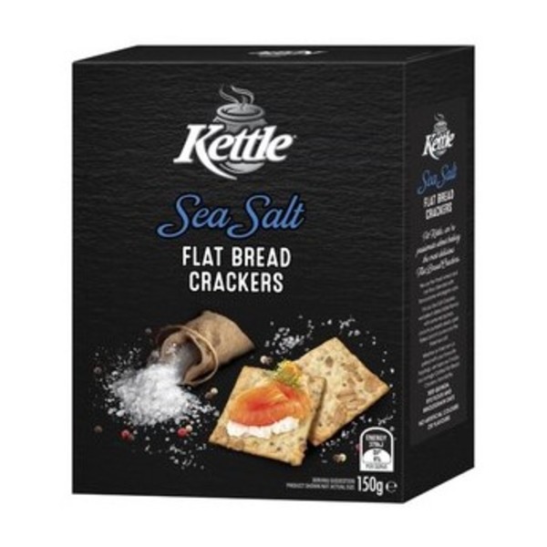 케틀 씨 솔트 플랫 브레드 크래커, Kettle Sea Salt Flat Bread Crackers