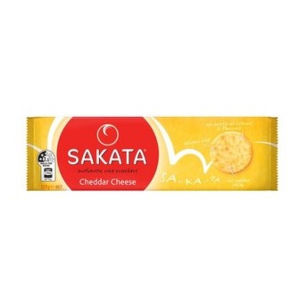사카타 엑스트라 테이스티 체다 치즈 라이드 크래커, Sakata Extra Tasty Cheddar Cheese Rice Crackers