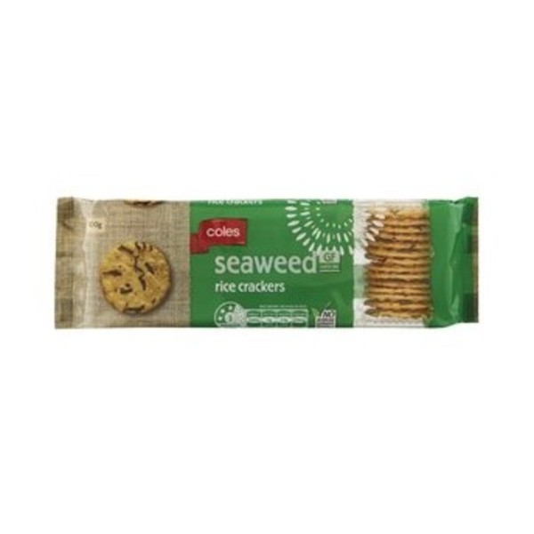 콜스 시위드 라이드 크래커, Coles Seaweed Rice Crackers