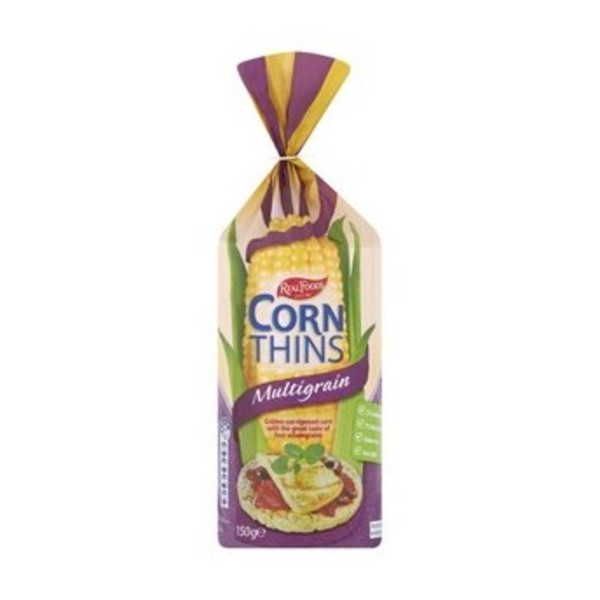 리얼 푸드 멀티그레인 콘 띤즈, Real Foods Multigrain Corn Thins