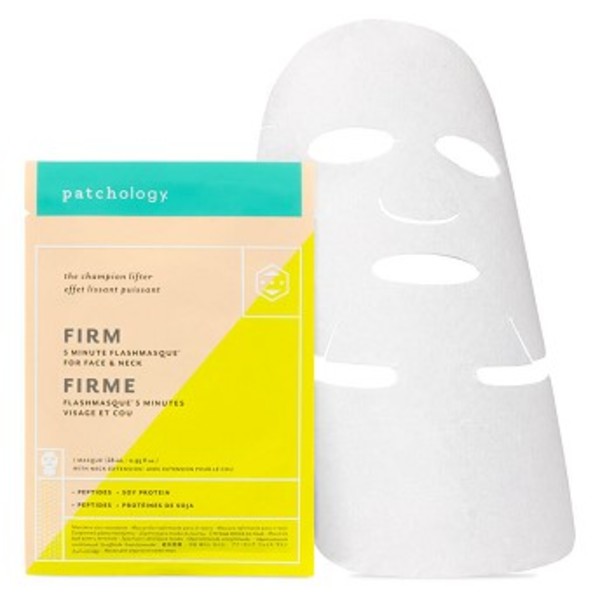 펌미닛 플래쉬마스크 시트 마스크 포 페이스 앤 넥, Firm 5 Minute FlashMasque Sheet Masks For Face And Neck