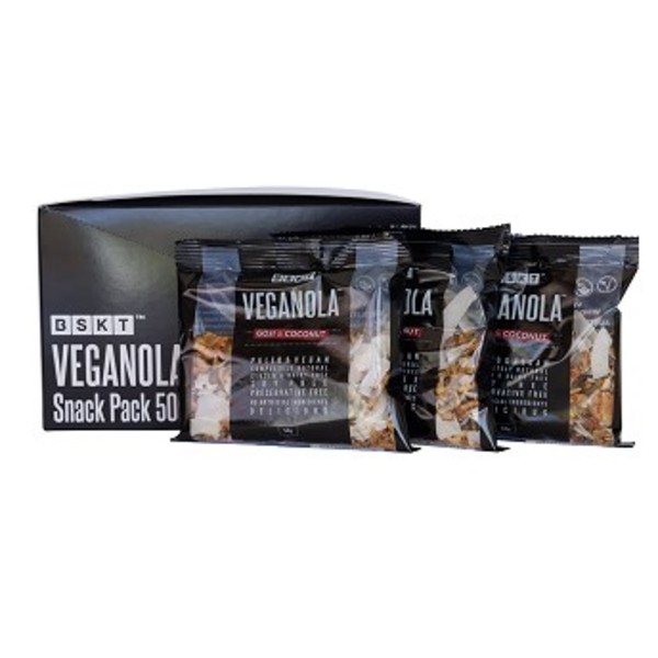 BSKT 베가놀라 고지 &amp; 코코넛 스낵 팩 50g x팩, BSKT Veganola Goji &amp; Coconut Snack Pack 50g x 8 Pack