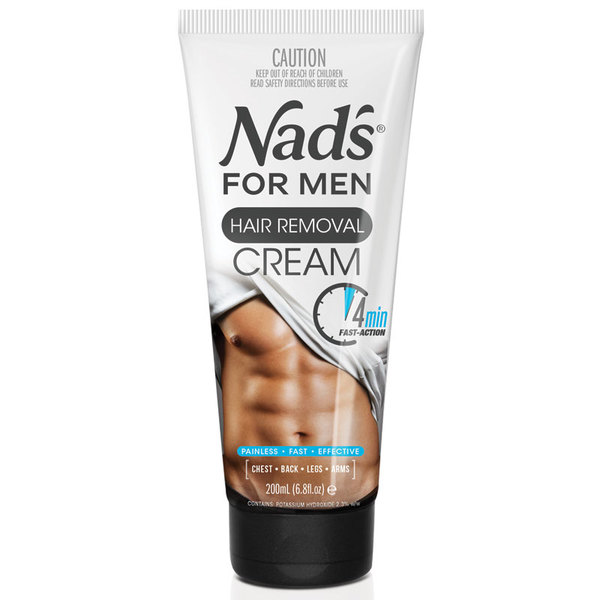 네즈 포 남자 헤어 리무버 크림 200ML, Nads For Men Hair Removal Cream 200ml