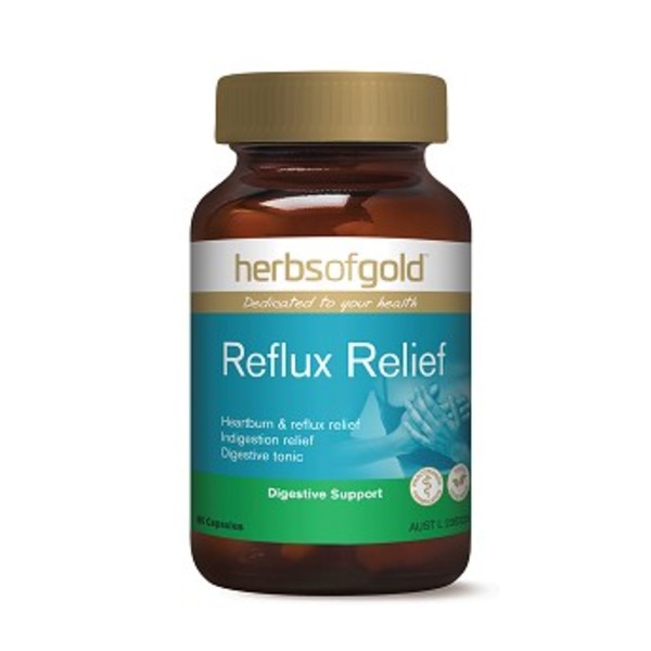허브 오브 골드 리플럭스 릴리프 60c, Herbs of Gold Reflux Relief 60c
