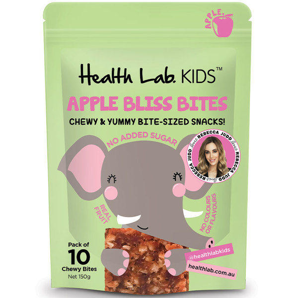 헬스 랩 키즈 블리스 바이트 애플 10x15g, Health Lab Kids Bliss Bites Apple 10x15g