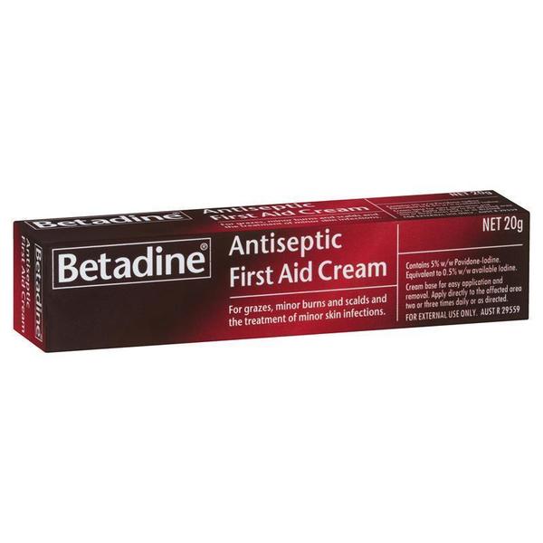베타딘 퍼스트 에이드 크림 20g Betadine First Aid Cream 20g