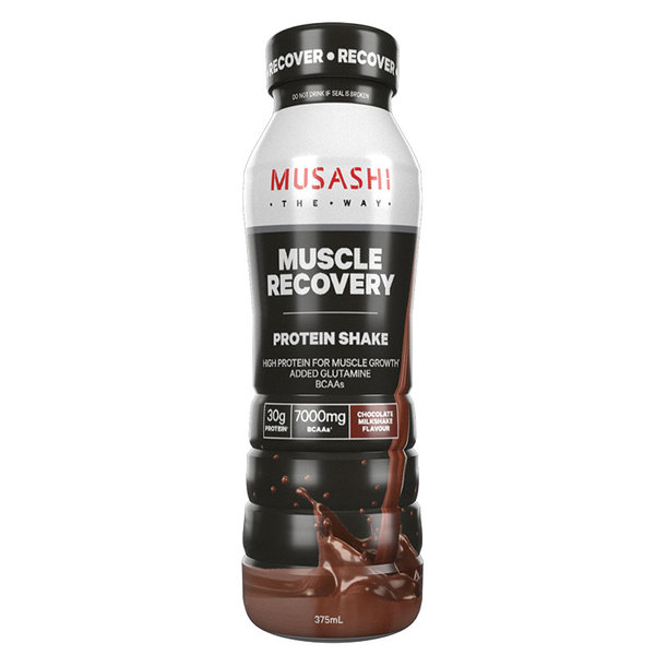 무사시 머슬 리커버리 쉐이크 초콜렛 375ml Musashi Muscle Recovery Shake Chocolate 375ml