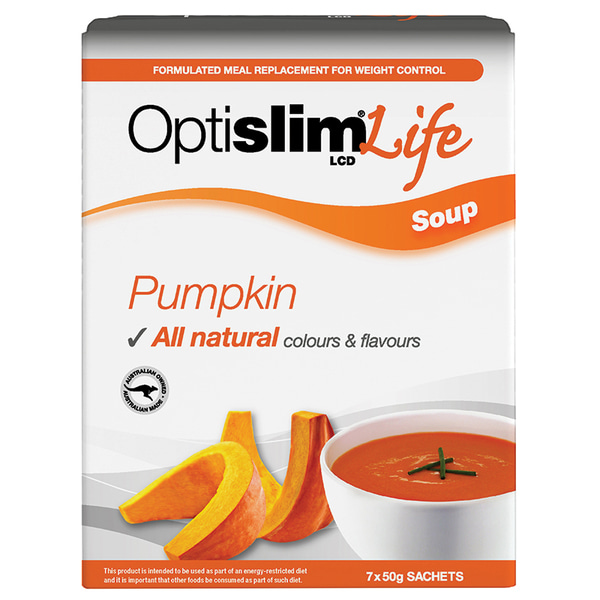 옵티슬림 라이프 수프 호박 50g x 7 OptiSlim Life Soup Pumpkin 50g x 7
