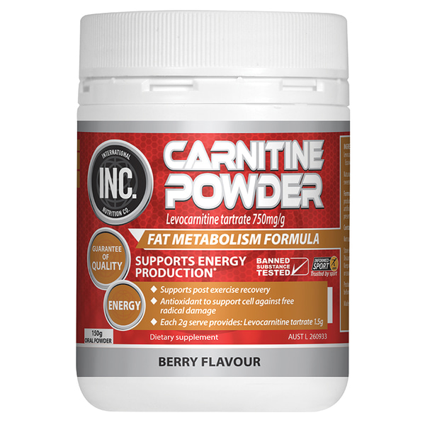 아이엔씨 카니틴 파우더 150g INC Carnitine Powder 150g