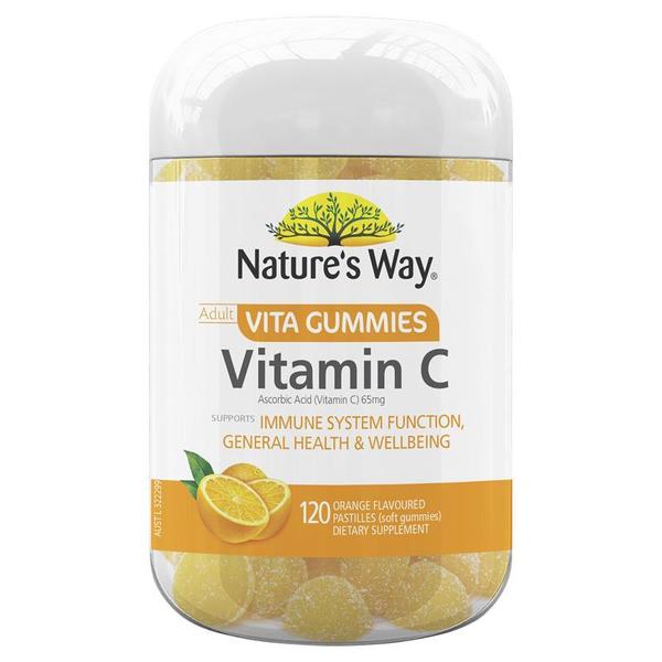 네이쳐스웨이 비타 구미 어덜트 비타민 C 120 구미 Natures Way Vita Gummies Adult Vitamin C 120 Gummies