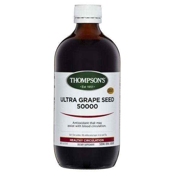 톰슨 울트라 포도씨 리퀴드 50000mg 500ml Thompsons Ultra Grape Seed Liquid 50000mg 500ml