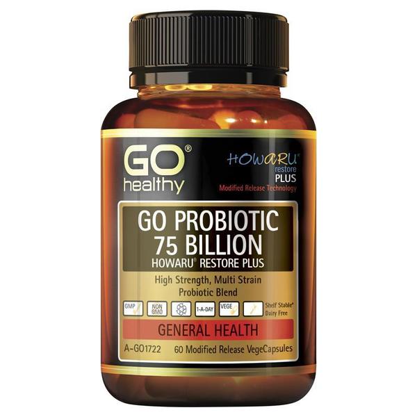 고헬씨 프로바이오틱 서포트 750억 60정 GO Healthy Probiotic Support 75 Billion 60 Vege Capsules