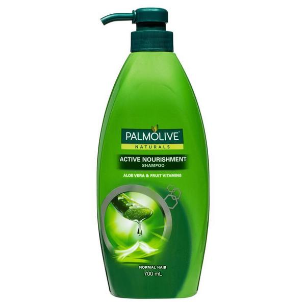 팔므올리브 내츄럴 액티브 노리시먼트 노멀 헤어 샴푸 알로에 베라 and 프룻 비타민 700ml, Palmolive Naturals Active Nourishment Normal Hair Shampoo Aloe Vera and Fruit Vitamins 700mL