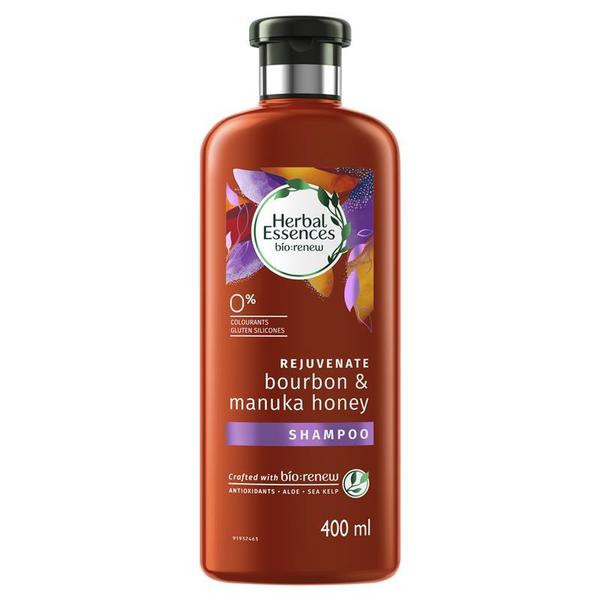 허브 에센스 바이오 리뉴 버번위스키 and 마누카 허니 샴푸 400ml, Herbal Essences Bio Renew Bourbon and Manuka Honey Shampoo 400ml