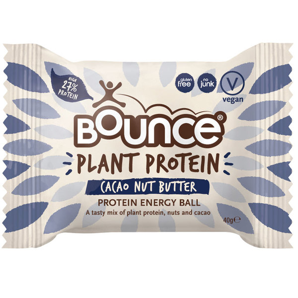 바운스 플란트 프로틴 카카오 너트 버터 볼 40g, Bounce Plant Protein Cacao Nut Butter Ball 40g