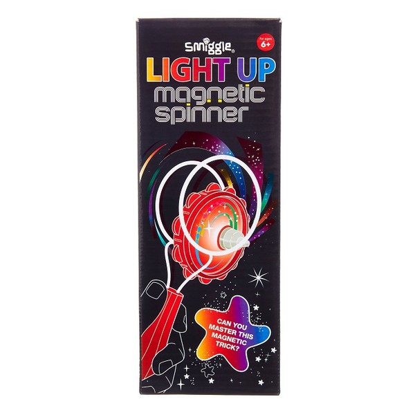 스미글 라이트 업 매그네틱 스피너 레드 481699, Light Up Magnetic Spinner RED 481699