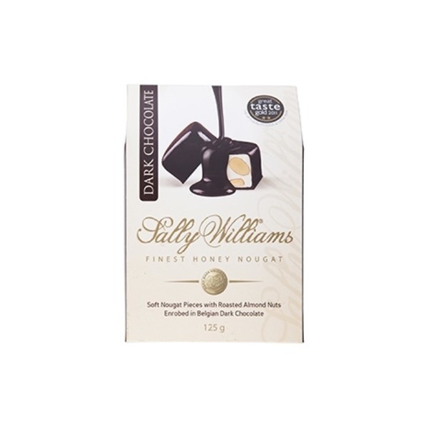 샐리 윌리엄스 다크 초코렛 코티드 노우깃 기프트 배그 120g, Sally Williams Dark Chocolate Coated Nougat Gift Bag 120g