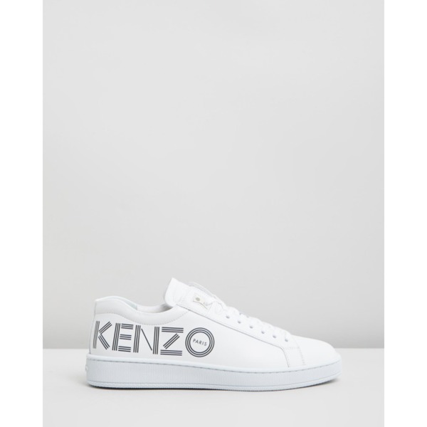 Kenzo Tennix Logo Sneakers KE323SH47IMU