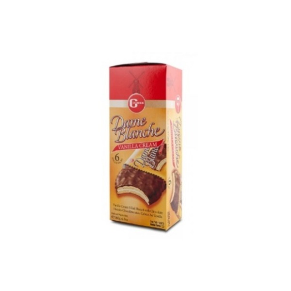 그로스 바닐라 크림 담 블랜츠 초코렛 180g, Gross Vanilla Cream Dame Blanche Chocolate 180g