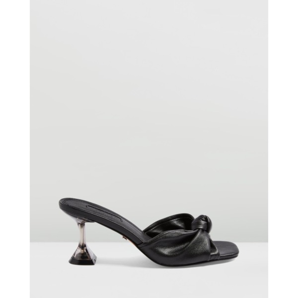 TOPSHOP Rizz Knot Perspex Mules TO101SH03NII