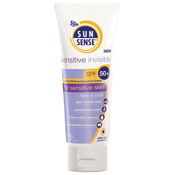 썬센스 센시티브 인비저블 SPF 50+ 썬크림 75g, Sunsense Sensitive Invisible spf 50+ Sunscreen 75G