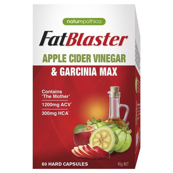 내츄로패티카 팻블라스터 애플 사이더 식초 + 가르시니아 맥스 60정 Naturopathica Fatblaster Apple Cider Vinegar Plus Garcinia Max 60 Capsules