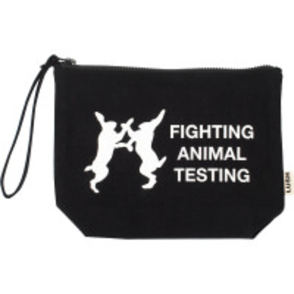 러쉬 파이팅 애니멀 테스팅 코스메틱 파우치 이치 SKU-70001055, Lush Fighting Animal Testing Cosmetic Pouch each SKU-70001055