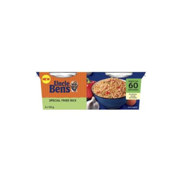 엉클 벤스 스페셜 프라이드 라이드 2 팩 250g, Uncle Bens Special Fried Rice 2 pack 250g